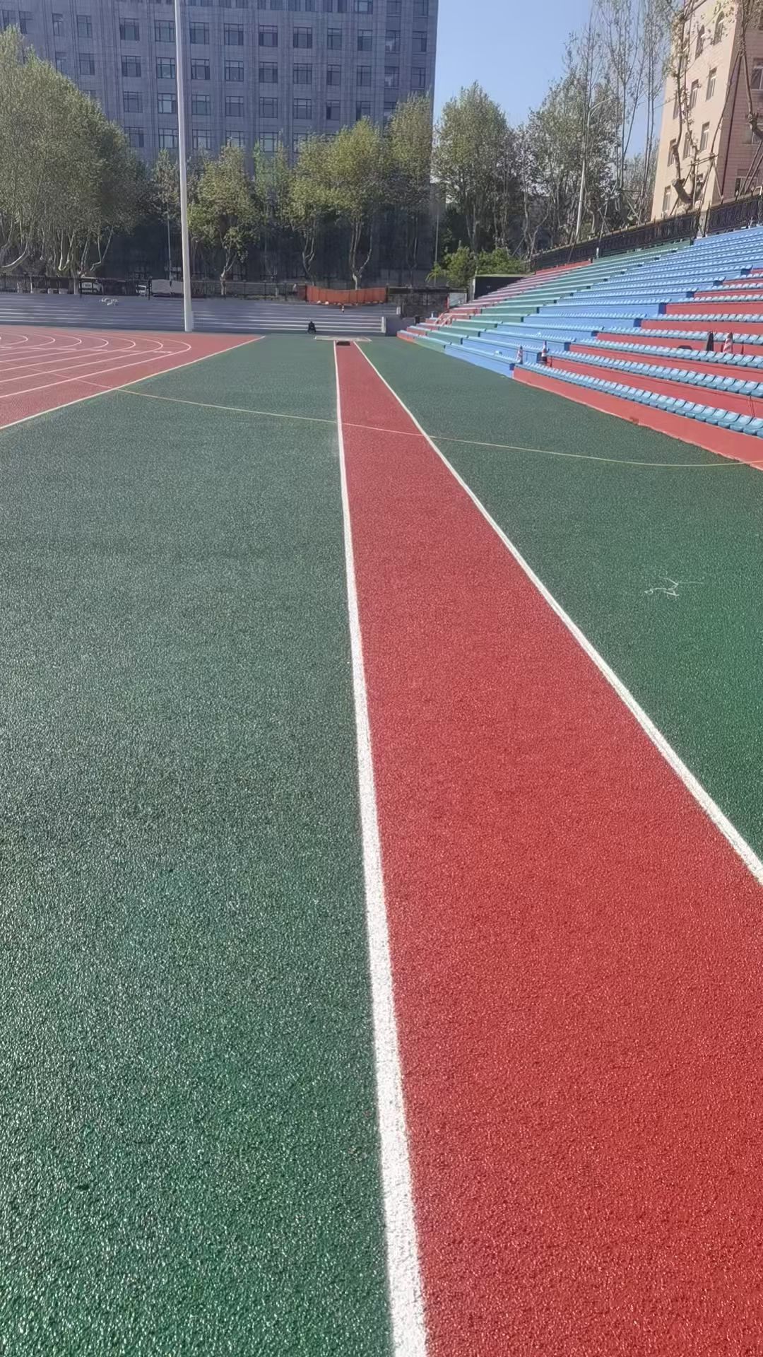 怀化市学校运动操场透水跑道 - 价格
